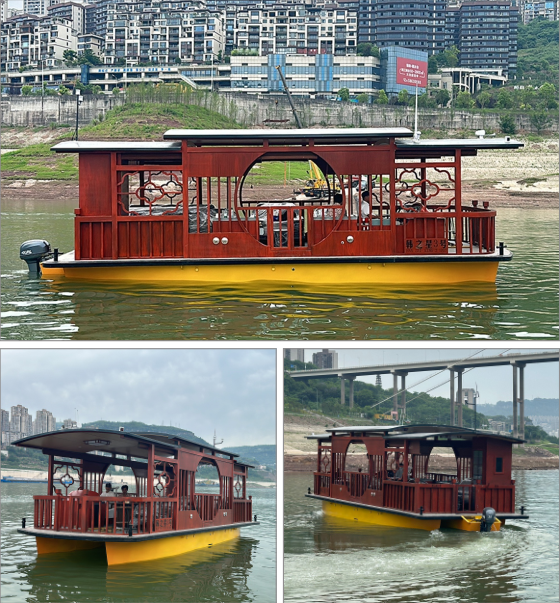 景区旅游新能源旅游船
